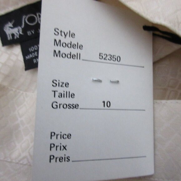 VTG 100% Silk Blouse & Skirt 2-Piece Set Sz 10 Sophisticates by Jonathan Martin - Picture 13 of 14